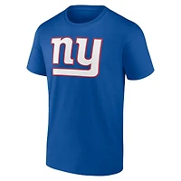 T-shirt de la fête des pères Fanatics Royal New York Giants pour hommes