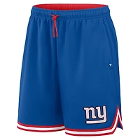 Men's Fanatics Royal New York Giants Fearless Drive Shorts