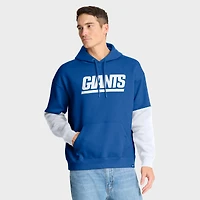 Sweat à capuche Fanatics Royal New York Giants pour homme