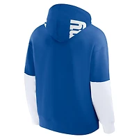 Sweat à capuche Fanatics Royal New York Giants pour homme