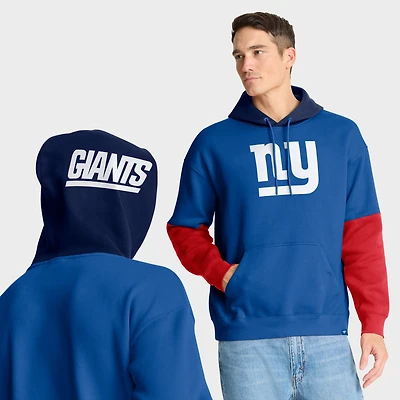 Sweat à capuche rétro Fanatics Royal New York Giants pour homme