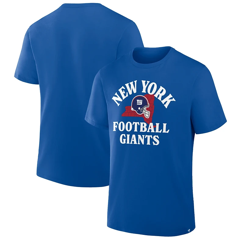 Men's Fanatics Royal New York Giants Hometown Local T-Shirt