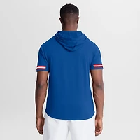 T-shirt à capuche manches courtes Fanatics Royal New York Giants Optimal Play pour homme
