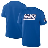 T-shirt Fanatics Royal pour homme des New York Giants, Option Route Legacy