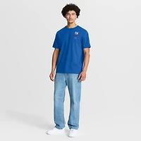 T-shirt Fanatics Royal pour homme avec poche passe des New York Giants