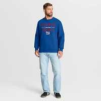 Sweat-shirt à capuche Fanatics Royal New York Giants Powerful Throw Legacy pour homme