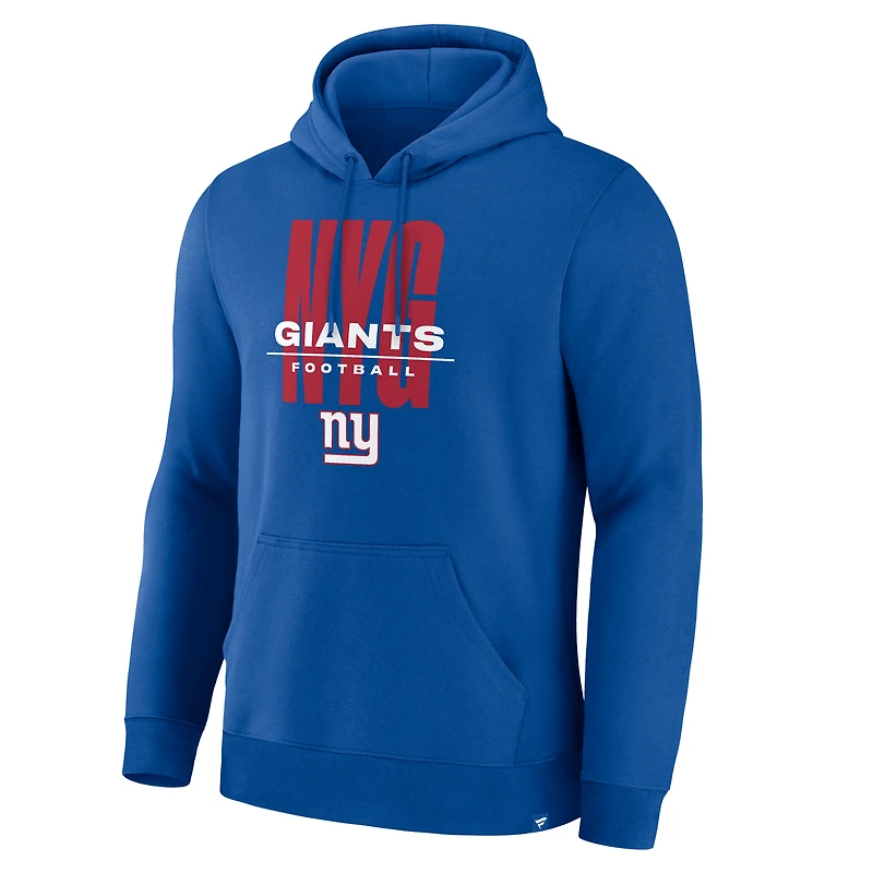 Sweat à capuche Legacy pour homme Fanatics Royal des New York Giants
