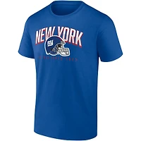 T-shirt Fanatics Royal New York Giants pour hommes