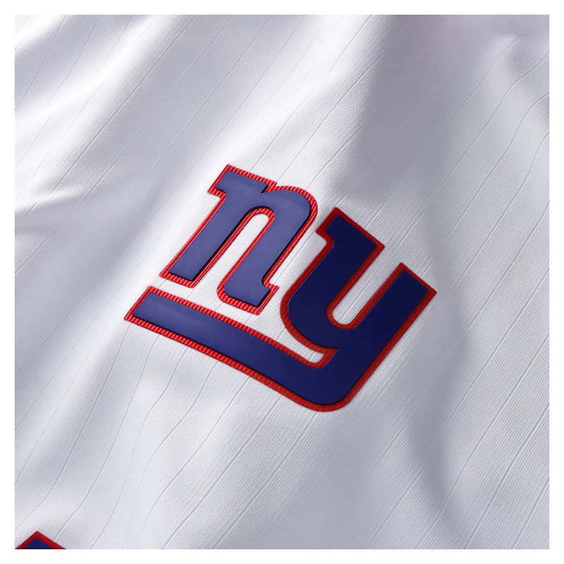 Haut à col en V blanc pour homme Fanatics New York Giants NFL Football x
