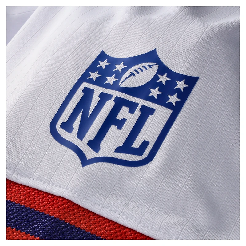 Men's Fanatics White New York Giants NFL Football x V-Neck Fan Top