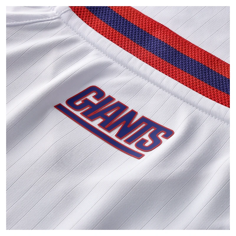 Men's Fanatics White New York Giants NFL Football x V-Neck Fan Top