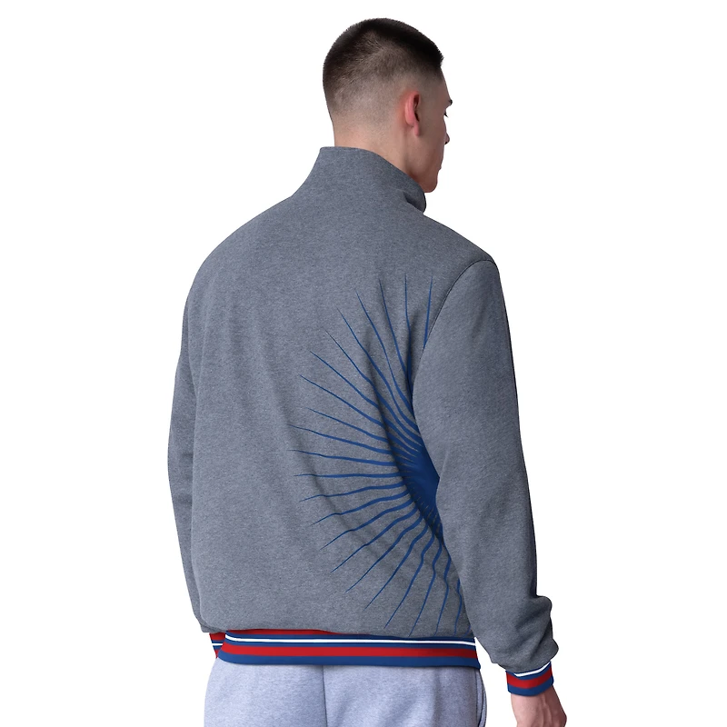 Veste réversible entièrement zippée G-III Extreme Royal New York Giants pour homme