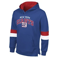 Sweat à capuche adaptatif G-III Sports by Carl Banks pour homme, bleu royal/rouge, New York Giants