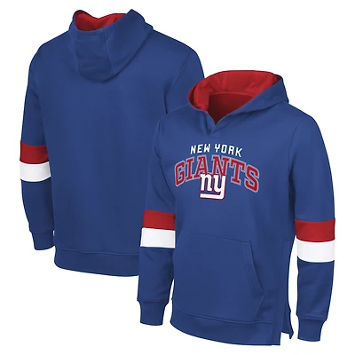 Sweat à capuche adaptatif G-III Sports by Carl Banks pour homme, bleu royal/rouge, New York Giants
