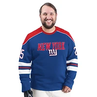 Sweat-shirt ras du cou adaptatif G-III Sports by Carl Banks Royal New York Giants pour homme