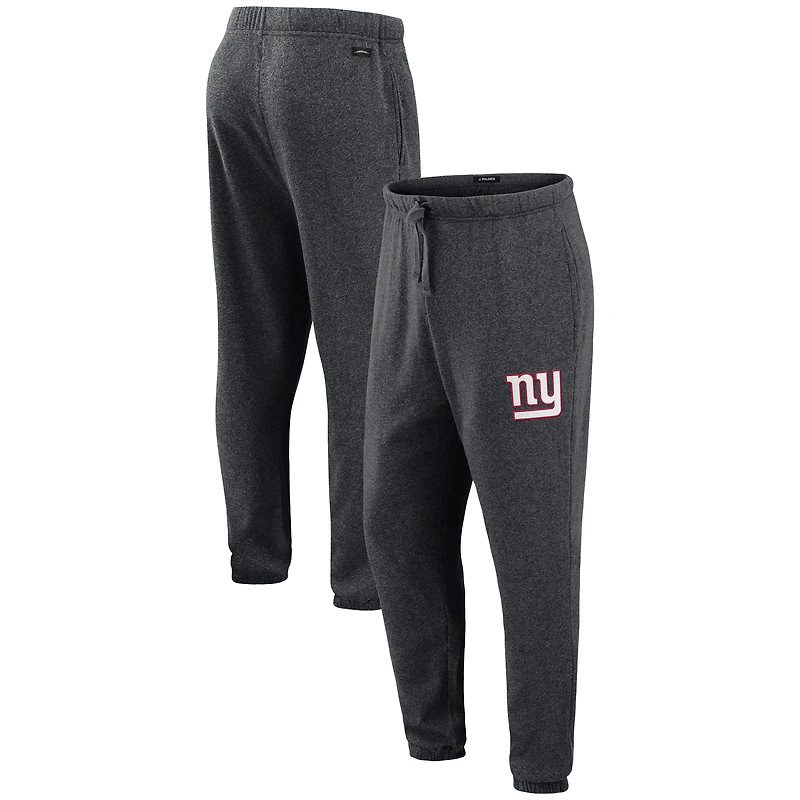 Pantalon de jogging tri-blend gris chiné foncé J. Palmer pour homme, New York Giants Players Lounge