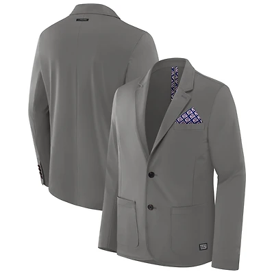 Blazer graphite J. Palmer pour homme des New York Giants