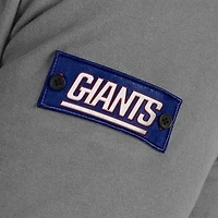Men's J. Palmer Graphite New York Giants QB1 Full-Zip Sweatshirt