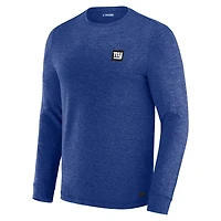 T-shirt à manches longues J. Palmer Royal New York Giants pour homme