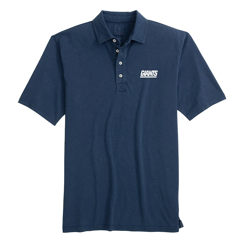 Men's johnnie-O Navy New York Giants Throwback Coastal Wash Polo