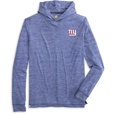 Men's johnnie-O  Royal New York Giants Talon Long Sleeve Hooded T-Shirt