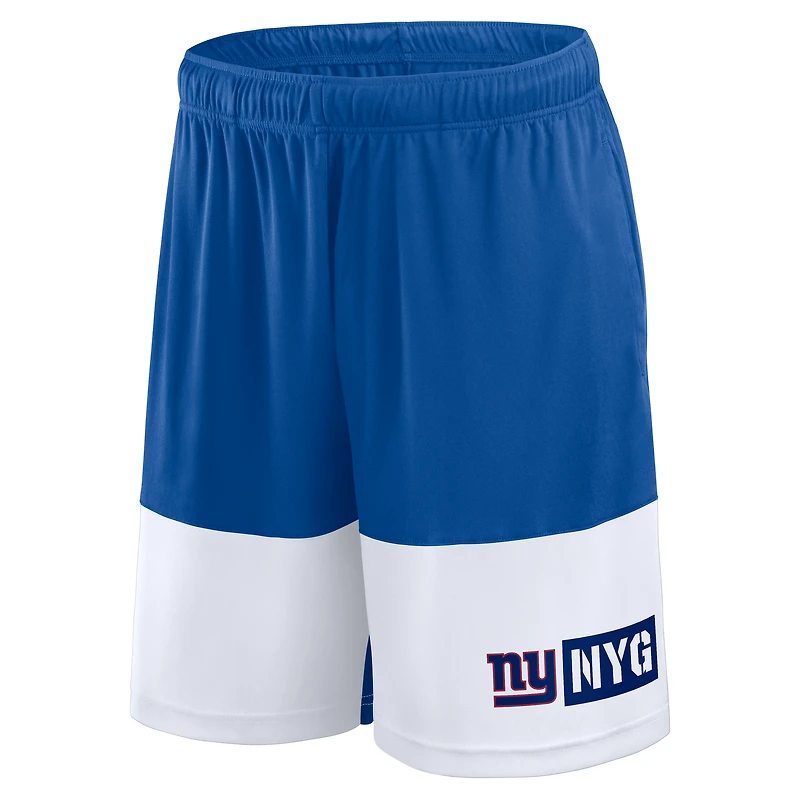 Men's Logo Athletic Royal New York Giants Best of the Shorts