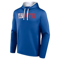 Sweat à capuche Athletic Royal pour homme, motif tête de mort des Giants New York