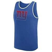 Débardeur Athletic Royal pour homme avec logo des New York Giants, succès inégalé