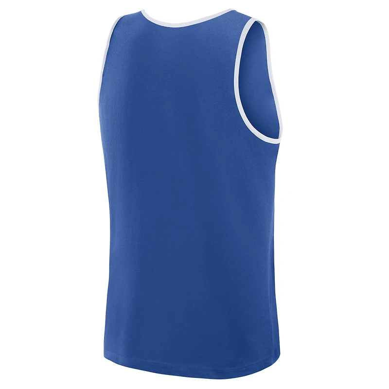 Débardeur Athletic Royal pour homme avec logo des New York Giants, succès inégalé
