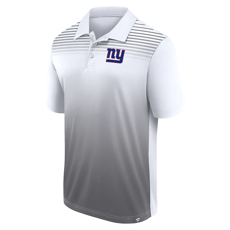 Men's Logo Athletic White New York Giants Sandlot Game Polo