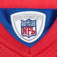 Maillot de joueur retraité authentique Mitchell & Ness Eli Manning rouge New York Giants 2004 pour homme