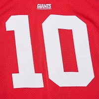 Maillot de joueur retraité authentique Mitchell & Ness Eli Manning rouge New York Giants 2004 pour homme