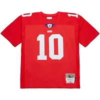 Men's Mitchell & Ness Eli Manning Red New York Giants 2004 Team Legacy Retired Player Big Tall Jersey