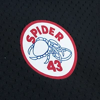 Haut noir avec nom et numéro de joueur en maille Mitchell & Ness Lawrence Taylor des New York Giants pour hommes