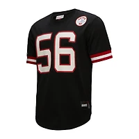 Men's Mitchell & Ness Lawrence Taylor Black New York Giants Retired Player Name Number Mesh Top