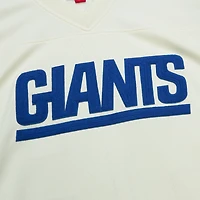 Maillot Mitchell & Ness Lawrence Taylor crème New York Giants Chainstitch Legacy pour hommes