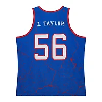 Débardeur Player Burst Mitchell & Ness Lawrence Taylor Royal New York Giants 1989 pour hommes