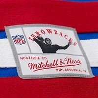 Men's Mitchell & Ness Lawrence Taylor Royal New York Giants Maxxed Out Fashion Hockey Jersey