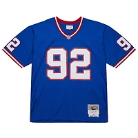 Maillot réplique Mitchell & Ness Michael Strahan Royal New York Giants 1993 Legacy pour homme