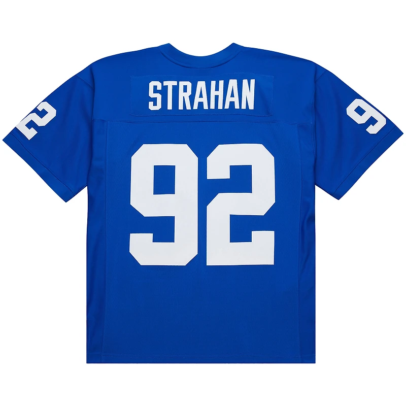 Maillot réplique Mitchell & Ness Michael Strahan Royal des New York Giants 1994 Legacy pour homme