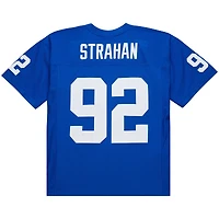 Maillot réplique Mitchell & Ness Michael Strahan Royal des New York Giants 1994 Legacy pour homme