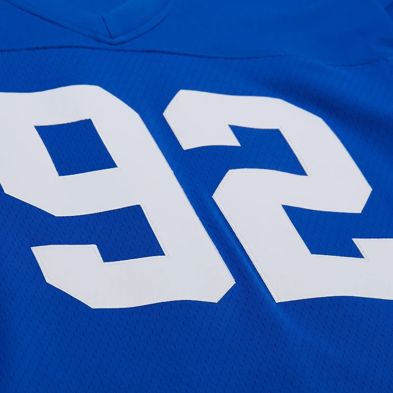 Maillot réplique Mitchell & Ness Michael Strahan Royal New York Giants 1994 Legacy pour homme