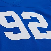 Maillot réplique Mitchell & Ness Michael Strahan Royal New York Giants 1994 Legacy pour homme