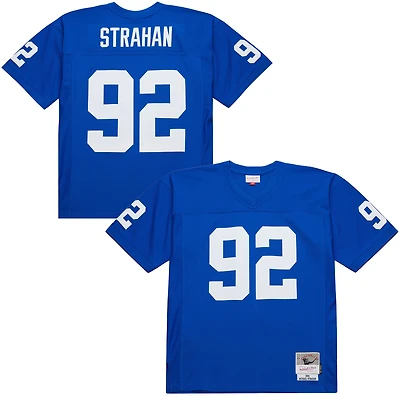 Maillot réplique Mitchell & Ness Michael Strahan Royal New York Giants 1994 Legacy pour homme