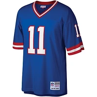 Maillot pour homme Mitchell & Ness Phil Simms Royal New York Giants Legacy Replica