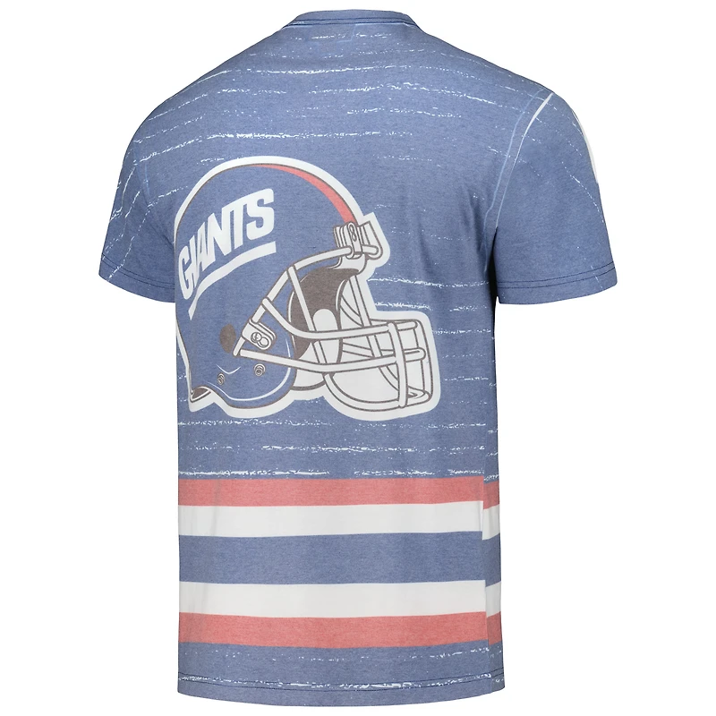 T-shirt Mitchell & Ness Royal New York Giants Jumbotron 3.0 pour homme
