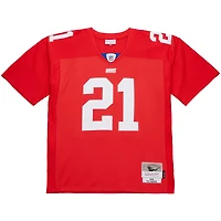Men's Mitchell & Ness Tiki Barber Red New York Giants 2004 Legacy Replica Jersey