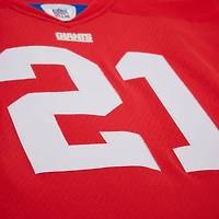 Men's Mitchell & Ness Tiki Barber Red New York Giants 2004 Legacy Replica Jersey