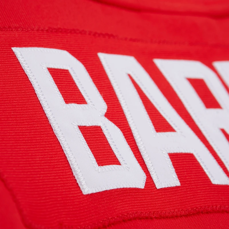 Men's Mitchell & Ness Tiki Barber Red New York Giants 2004 Legacy Replica Jersey