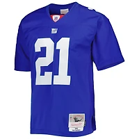 Maillot réplique Mitchell & Ness Tiki Barber Royal New York Giants Legacy pour hommes